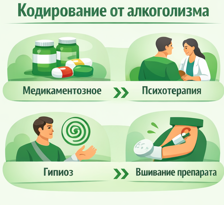 кодирование от алкоголизма в Первомайске Санати